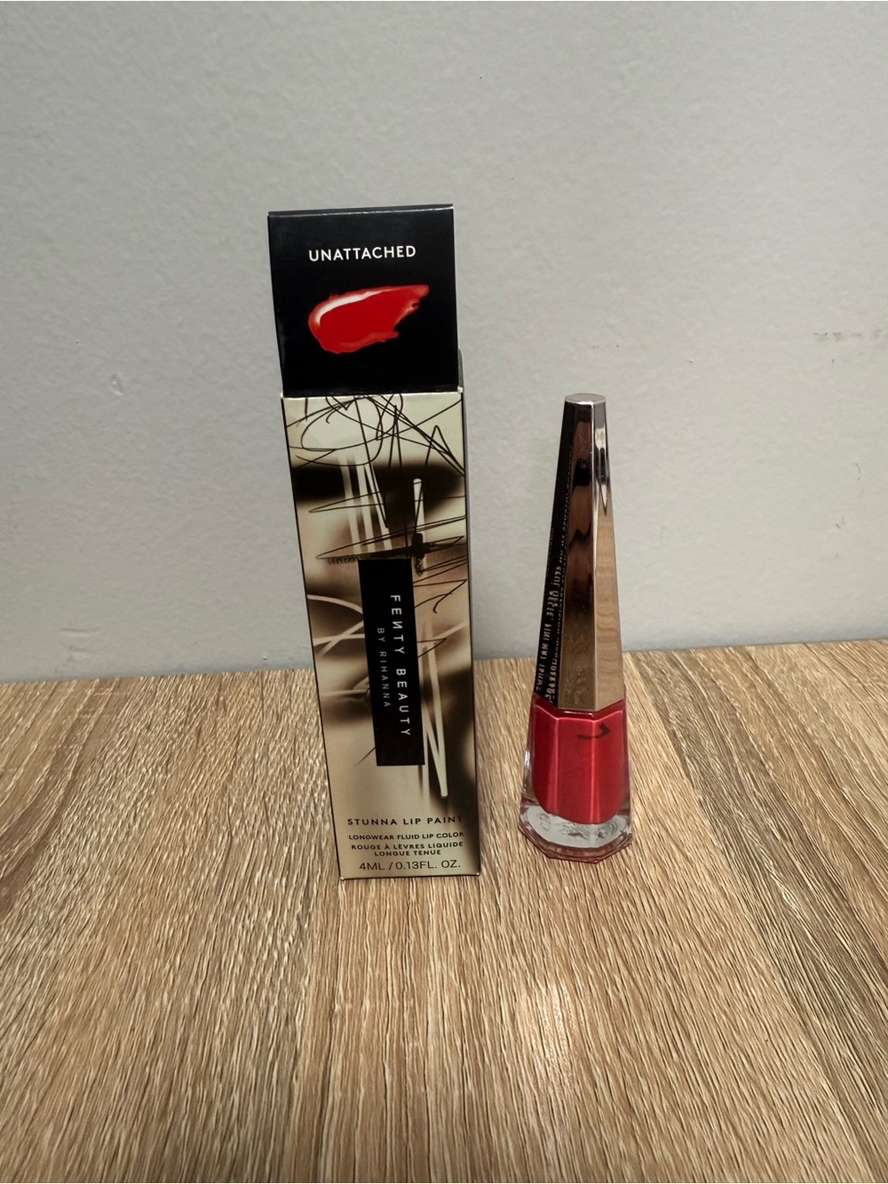 Brand new in box. Fenty Beauty Stunna Lip Paint in shade Unattached.